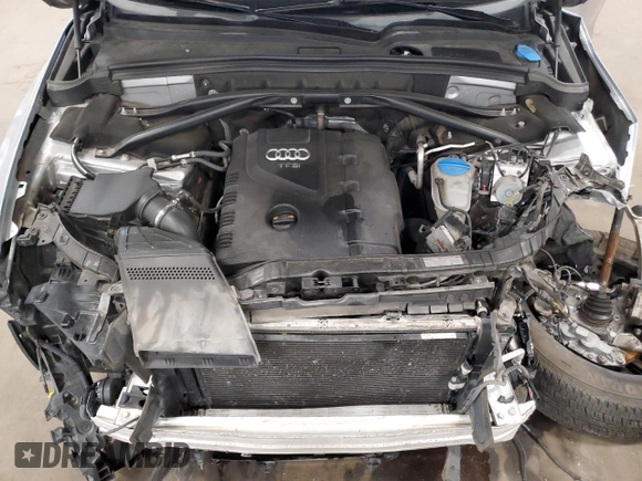2016 Audi Q5 Premium Plus with VIN WA1L2AFP6GA022469, listed as a Copart auction lot 54421855 with 148,679 mi miles and Salvage Title. Bid and sale history available at carsss.com. Image 12.