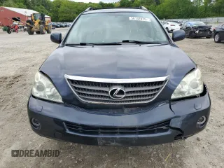 2006 Lexus RX 400h with VIN JTJHW31U462004213, listed as a Copart auction lot 58132875 with 202,326 mi miles and Salvage title. Bid and sale history available at DreamBid. Image 5.