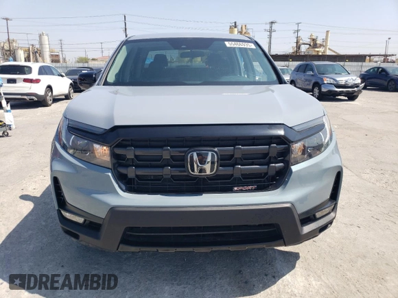 2024 Honda Ridgeline Sport with VIN 5FPYK3F18RB021179, listed as a Copart auction lot 55466935 with 8,400 mi miles and Salvage title. Bid and sale history available at DreamBid. Image 5.
