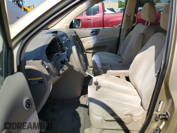 2008 Kia Sedona LX with VIN KNDMB233686258416, listed as a Copart auction lot 68587494 with 153,536 mi miles and Clean Title. Bid and sale history available at carsss.com. Image 7.