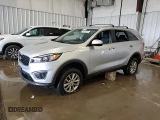 2017 Kia Sorento LX V6 with VIN 5XYPGDA55HG315541, listed as a Copart auction lot 53075785 with 0 mi miles and Clean Title. Bid and sale history available at carsss.com. Image 1.