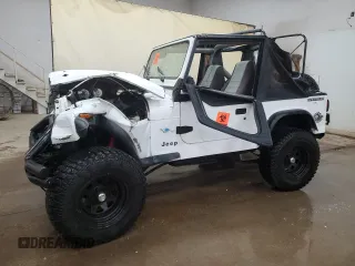 1990 Jeep Wrangler S with VIN 2J4FY19E8LJ541713, listed as a Copart auction lot 60809655 with 134,077 mi miles and Clean title. Bid and sale history available at DreamBid. Image 1.
