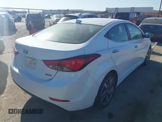 2015 Hyundai Elantra SE z VIN 5NPDH4AE9FH615055, wystawiony jako IAAI lot #41764627 z przebiegiem 143 708 mil mil oraz . Historia ofert i sprzedaży dostępna na DreamBid. Obrazek 4.