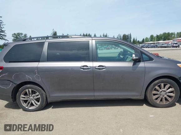 2013 Toyota Sienna XLE with VIN 5TDDK3DC0DS053480, listed as a IAAI auction lot 42207803 with Not Provided miles and . Bid and sale history available at DreamBid. Image 14.