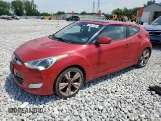 2012 Hyundai Veloster w/Black Int with VIN KMHTC6AD4CU031351, listed as a Copart auction lot 63048125 with Not provided miles and Clean title. Bid and sale history available at DreamBid. Image 1.
