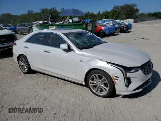 2022 Cadillac CT4 Luxury z VIN 1G6DJ5RK7N0136507, wystawiony jako Copart lot #52039155 z przebiegiem 59 863 mil mil oraz Nie do naprawy • Non repairable. Historia ofert i sprzedaży dostępna na DreamBid. Obrazek 4.