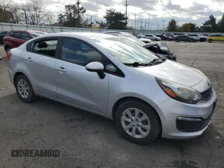2016 Kia Rio LX with VIN KNADM4A38G6586327, listed as a Copart auction lot 79135274 with 0 mi miles and Clean Title. Bid and sale history available at carsss.com. Image 4.