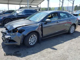 2017 Ford Fusion S with VIN 3FA6P0G73HR343623, listed as a IAAI auction lot 41957903 with 100,544 mi miles. Bid and sale history available at carsss.com. Image 2.