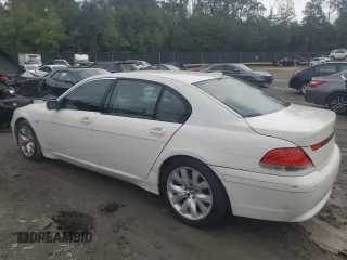2005 BMW 7 Series 745Li with VIN WBAGN63545DS59999, listed as a Copart auction lot 70683274 with 121,951 mi miles and Clean Title. Bid and sale history available at carsss.com. Image 2.