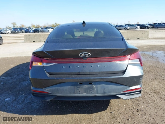 2021 Hyundai Elantra SE with VIN 5NPLL4AG2MH047465, listed as a IAAI auction lot 40949209 with 1 mi miles. Bid and sale history available at carsss.com. Image 16.