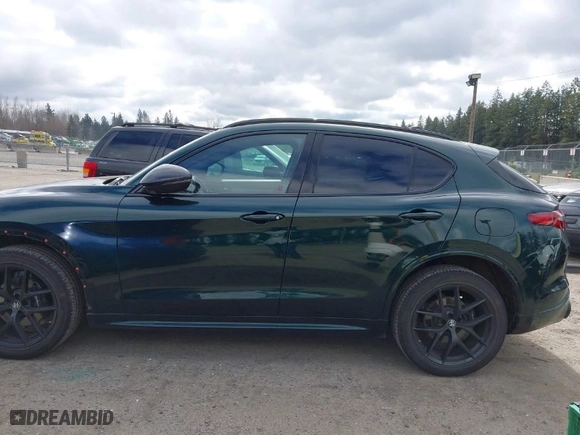 2020 Alfa Romeo Stelvio Ti with VIN ZASPAKBNXL7C75314, listed as a IAAI auction lot 41742922 with 34,620 mi miles. Bid and sale history available at carsss.com. Image 15.