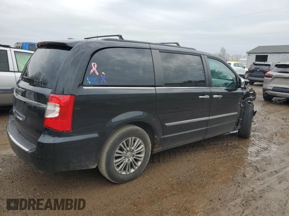 2015 Chrysler Town & Country Touring-L with VIN 2C4RC1CG3FR525565, listed as a Copart auction lot 54911505 with 148,047 mi miles and Clean Title. Bid and sale history available at carsss.com. Image 3.