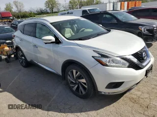 2016 Nissan Murano S with VIN 5N1AZ2MH6GN121985, listed as a Copart auction lot 49558604 with 144,830 mi miles and Salvage Title. Bid and sale history available at carsss.com. Image 4.