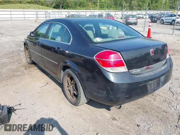 2008 Saturn Aura XE with VIN 1G8ZS57N78F200182, listed as a IAAI auction lot 40286860 with 167,548 mi miles. Bid and sale history available at carsss.com. Image 3.