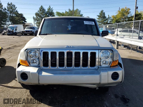 2007 Jeep Commander Sport with VIN 1J8HG48P67C527890, listed as a Copart auction lot 71170764 with 161,693 mi miles and Salvage Title. Bid and sale history available at carsss.com. Image 5.