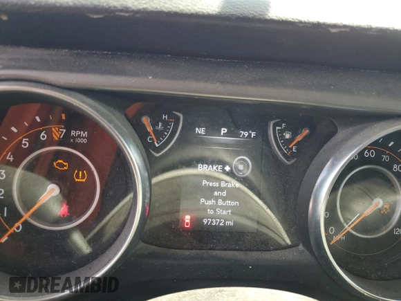 2021 Jeep Gladiator Sport S with VIN 1C6JJTAGXML540532, listed as a Copart auction lot 48422645 with 97,372 mi miles and Salvage title. Bid and sale history available at DreamBid. Image 9.