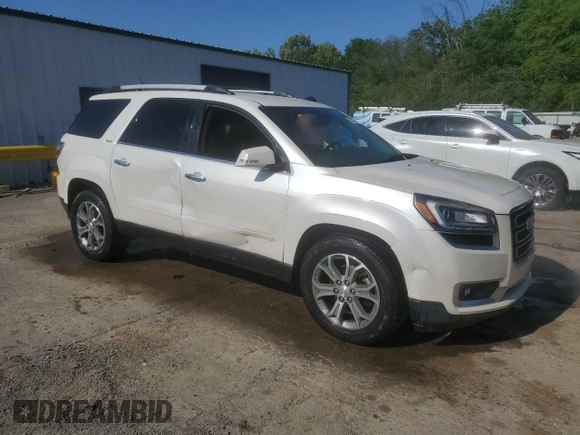 2014 GMC Acadia SLT with VIN 1GKKRRKD9EJ341129, listed as a Copart auction lot 52335415 with 177,282 mi miles and Salvage Title. Bid and sale history available at carsss.com. Image 4.