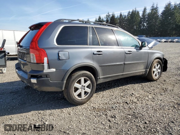 2007 Volvo XC90 I6 with VIN YV4CZ982971396279, listed as a Copart auction lot 53021635 with 235,168 mi miles and Salvage Title. Bid and sale history available at carsss.com. Image 3.