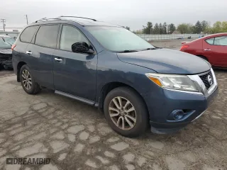2014 Nissan Pathfinder S with VIN 5N1AR2MM6EC683780, listed as a Copart auction lot 53551405 with 134,840 mi miles and Clean Title. Bid and sale history available at carsss.com. Image 4.