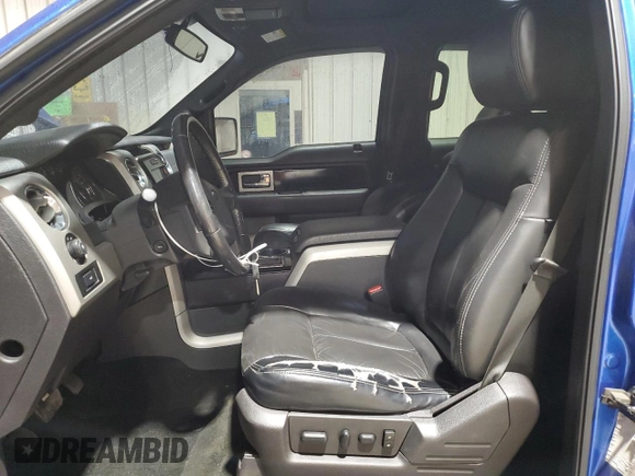 2011 Ford F-150 XLT with VIN 1FTFW1ET2BFC32004, listed as a Copart auction lot 53312555 with 146,096 mi miles and Salvage Title. Bid and sale history available at carsss.com. Image 7.