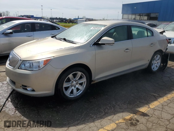 2012 Buick LaCrosse Leather with VIN 1G4GC5E30CF289979, listed as a Copart auction lot 54054655 with 80,265 mi miles and Clean title. Bid and sale history available at DreamBid. Image 1.