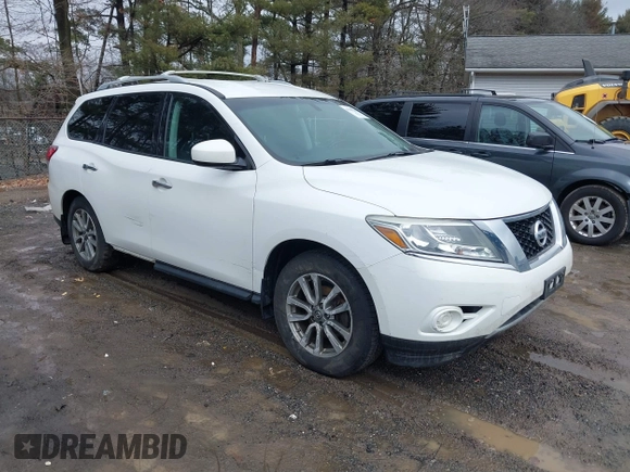 2013 Nissan Pathfinder SL with VIN 5N1AR2MM0DC684616, listed as a IAAI auction lot 41509202 with 118,087 mi miles and . Bid and sale history available at DreamBid. Image 1.
