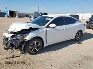 2024 Nissan Sentra SV with VIN 3N1AB8CV3RY355853, listed as a Copart auction lot 60695145 with 546 mi miles and Salvage title. Bid and sale history available at DreamBid. Image 1.