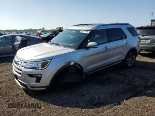 2018 Ford Explorer Limited z VIN 1FM5K7F83JGB67544, wystawiony jako Copart lot #61253265 z przebiegiem 78 297 mil mil oraz Szkoda całkowita • Salvage title. Historia ofert i sprzedaży dostępna na DreamBid. Obrazek 1.