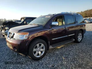 2013 Nissan Armada SL z VIN 5N1BA0NC8DN600603, wystawiony jako Copart lot #42960655 z przebiegiem 182 748 mil mil oraz Szkoda całkowita • Salvage title. Historia ofert i sprzedaży dostępna na DreamBid. Obrazek 1.
