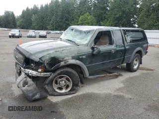 2001 Ford Ranger XL Fleet with VIN 1FTZR15E81PA49902, listed as a Copart auction lot 61873875 with 247,310 mi miles and Salvage title. Bid and sale history available at DreamBid. Image 1.