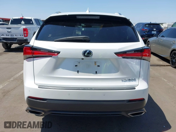 2018 Lexus NX 300 with VIN JTJBARBZ3J2155456, listed as a IAAI auction lot 42516625 with 70,257 mi miles and . Bid and sale history available at DreamBid. Image 17.