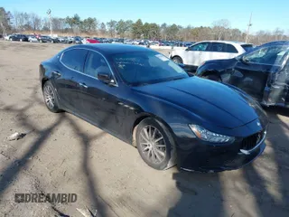 2014 Maserati Ghibli S Q4 z VIN ZAM57RTA1E1091738, wystawiony jako IAAI lot #41518359 z przebiegiem 75 641 mil mil oraz . Historia ofert i sprzedaży dostępna na DreamBid. Obrazek 1.
