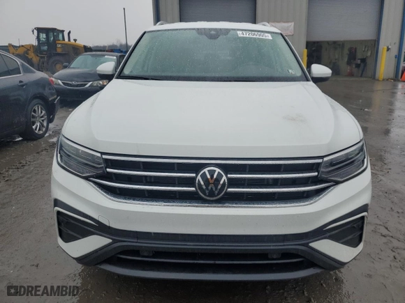 2024 Volkswagen Tiguan SE with VIN 3VV3B7AX7RM068285, listed as a Copart auction lot 47206905 with 0 mi miles and Salvage Title. Bid and sale history available at carsss.com. Image 5.