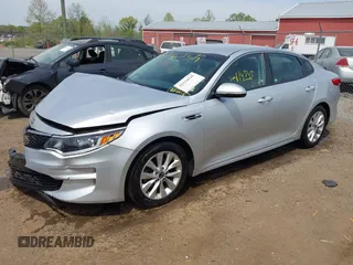 2018 Kia Optima LX with VIN 5XXGT4L37JG260818, listed as a IAAI auction lot 42114545 with 104,688 mi miles and . Bid and sale history available at carsss.com. Image 17.