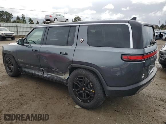 2023 Rivian R1S Adventure with VIN 7PDSGBBA5PN021048, listed as a Copart auction lot 44407815 with 10,642 mi miles and Salvage Title. Bid and sale history available at carsss.com. Image 2.