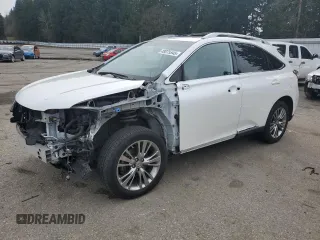 2013 Lexus RX 450h with VIN JTJBC1BAXD2066560, listed as a Copart auction lot 48075345 with 89,011 mi miles and Salvage Title. Bid and sale history available at DreamBid. Image 1.