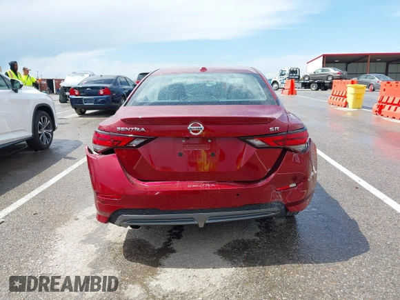 2023 Nissan Sentra SR with VIN 3N1AB8DV4PY231604, listed as a IAAI auction lot 41993155 with 20,485 mi miles and . Bid and sale history available at DreamBid. Image 16.