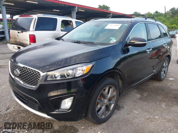 2017 Kia Sorento SX with VIN 5XYPK4A57HG237617, listed as a IAAI auction lot 42615886 with 135,484 mi miles and . Bid and sale history available at DreamBid. Image 2.