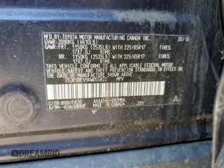2019 Toyota RAV4 XLE with VIN 2T3P1RFV5KW055822, listed as a Copart auction lot 48483075 with 60,619 mi miles and Salvage Title. Bid and sale history available at DreamBid. Image 15.