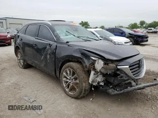 2018 Mazda CX-9 Grand Touring with VIN JM3TCADY2J0208464, listed as a Copart auction lot 55214645 with Not provided miles and Salvage title. Bid and sale history available at DreamBid. Image 4.