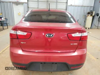 2015 Kia Rio EX with VIN KNADN4A37F6479779, listed as a Copart auction lot 48152355 with 154,331 mi miles and Salvage Title. Bid and sale history available at carsss.com. Image 6.