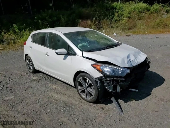 2016 Kia Forte 5-Door EX with VIN KNAFX5A8XG5629444, listed as a Copart auction lot 70955694 with 80,475 mi miles and Salvage Title. Bid and sale history available at carsss.com. Image 10.