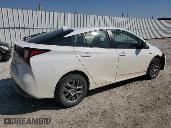 2021 Toyota Prius LE with VIN JTDL9MFU0M3024212, listed as a Copart auction lot 60416555 with 275,700 mi miles and Salvage title. Bid and sale history available at DreamBid. Image 3.