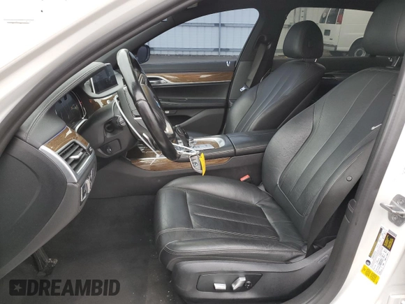 2017 BMW 7 Series 740i with VIN WBA7E2C3XHG741242, listed as a Copart auction lot 51577125 with 101,429 mi miles and Clean Title. Bid and sale history available at carsss.com. Image 7.