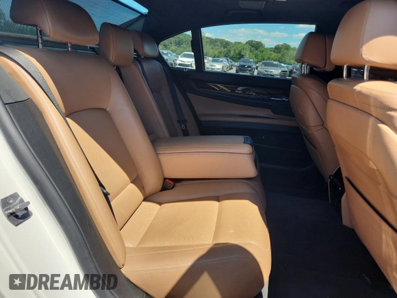 2015 BMW 7 Series 750Li with VIN WBAYE8C59FD782291, listed as a Copart auction lot 65119745 with 159,479 mi miles and Salvage title. Bid and sale history available at DreamBid. Image 10.