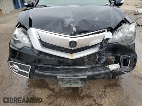 2011 Acura RDX with VIN 5J8TB1H21BA005385, listed as a Copart auction lot 51419405 with 138,376 mi miles and Salvage Title. Bid and sale history available at carsss.com. Image 12.