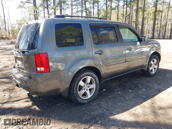 2009 Honda Pilot EX-L with VIN 5FNYF48549B006634, listed as a IAAI auction lot 41805776 with 176,382 mi miles. Bid and sale history available at carsss.com. Image 4.