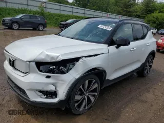 2022 Volvo XC40 Twin Plus with VIN YV4ED3UR2N2673269, listed as a Copart auction lot 60729295 with 55,521 mi miles and Salvage title. Bid and sale history available at DreamBid. Image 1.
