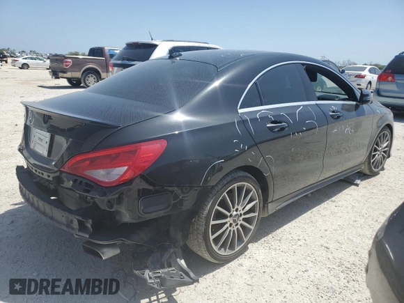 2016 Mercedes-Benz CLA with VIN WDDSJ4EB9GN292113, listed as a Copart auction lot 59897903 with 50,847 mi miles. Bid and sale history available at carsss.com. Image 3.
