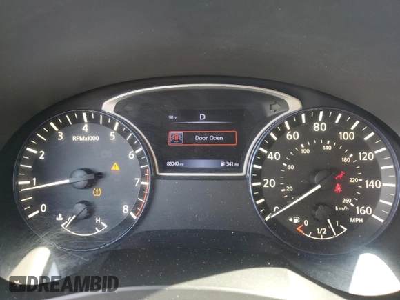 2017 Nissan Altima S with VIN 1N4AL3APXHC296458, listed as a Copart auction lot 61293475 with 88,040 mi miles and Salvage title. Bid and sale history available at DreamBid. Image 9.